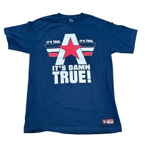 WWE Kurt Angle It’s Damn True tshirt new mens